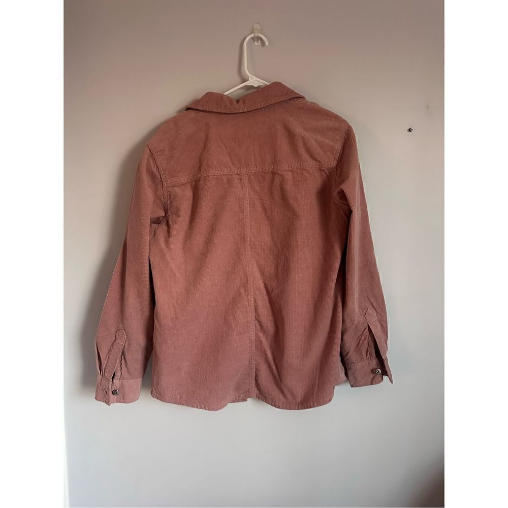 BRAVE SOUL Blake Shirt Jacket In Cord-pink M - Picture 3 of 11